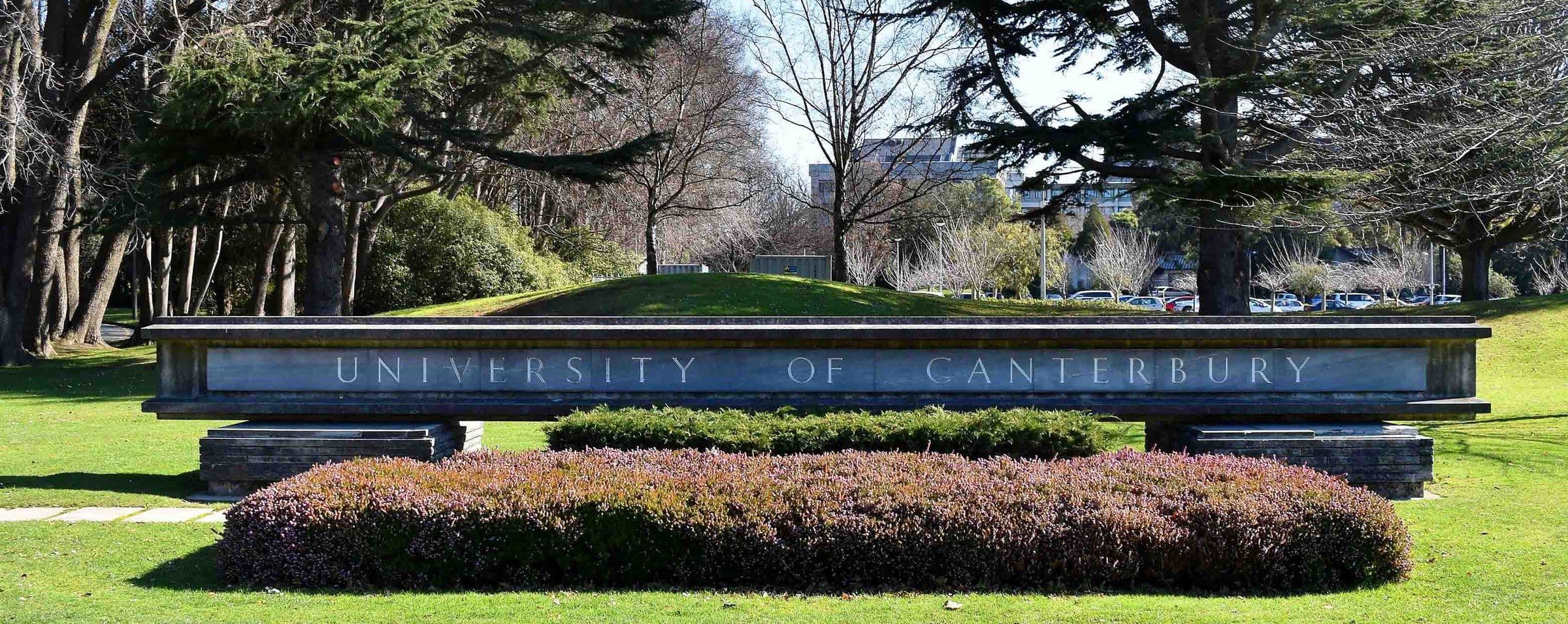 University of Canterbury campus